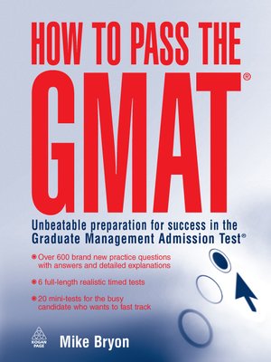 cover image of How to Pass the GMAT